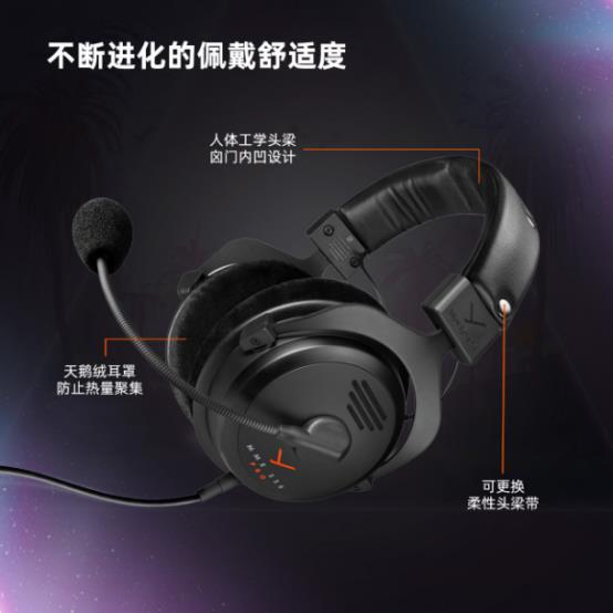 戏耳机新品——MMX 330 PROAG真人游戏拜雅发布监听级开放式游(图3)